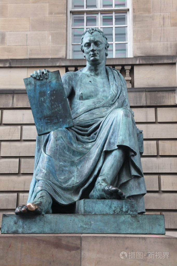 纪念碑大卫休谟爱丁堡