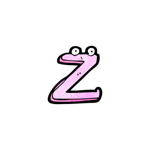 卡通字母 z