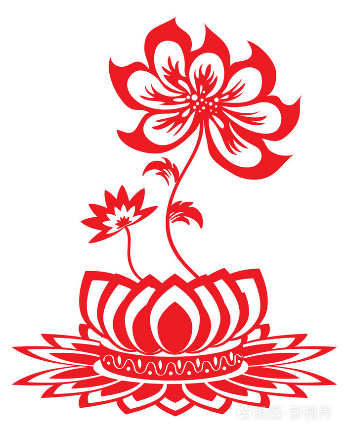 莲花图案
