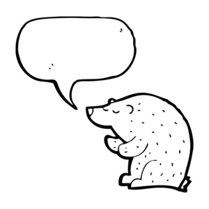 大熊与语音泡沫