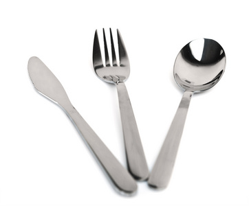 刀 勺子和叉子隔离