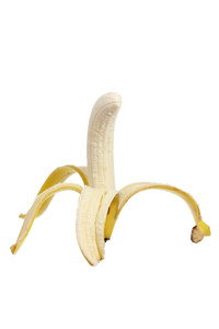 香蕉和皮肤