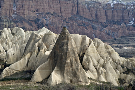 卡帕多细亚，土耳其砂岩地层