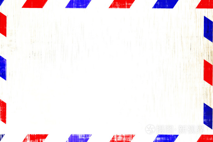 复古航空邮件信封