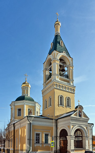 在 obydensky 小巷，莫斯科，rus 先知以利亚教堂