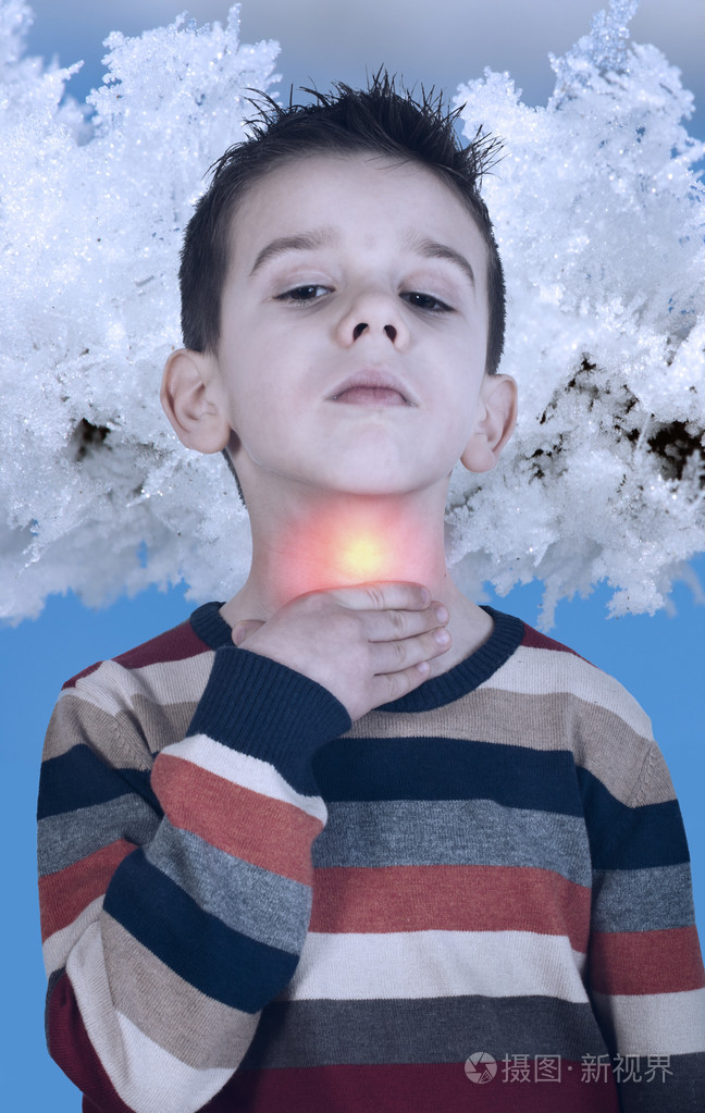 孩子有喉咙痛病