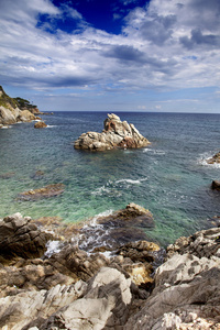 布拉瓦海岸的风景