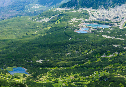 夏天塔特拉山波兰