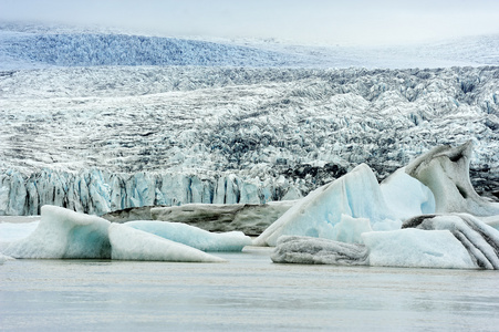 breidarlon 冰川冰岛