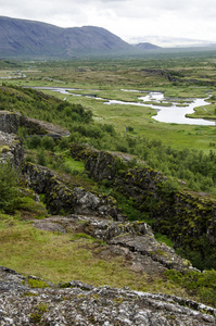 冰岛thingvellir 国家公园金圈