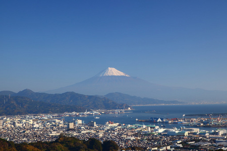 富士山和清水端口