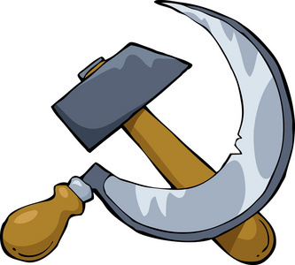 锤子和镰刀照片