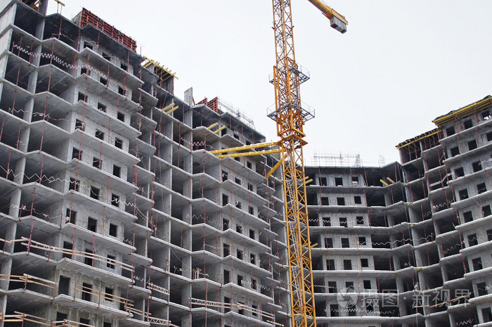 现代建筑的建筑地盘