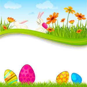 兔子的复活节彩蛋