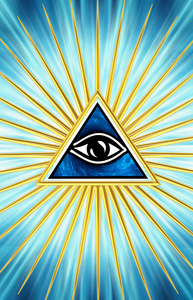 普罗维登斯-全视之眼的上帝之眼照片