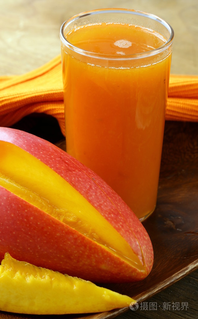 新鲜的芒果汁, 芒果水果