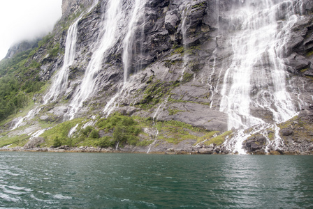 挪威七姐妹瀑布