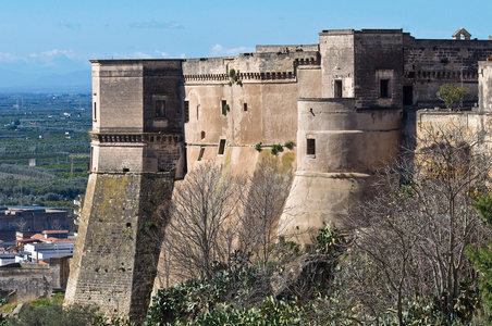 massafra 的城堡。普利亚大区。意大利