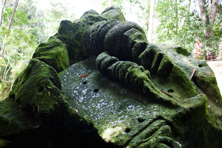 goa gajah 或大象洞穴在巴厘岛