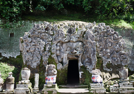 goa gajah 或大象洞穴在巴厘岛