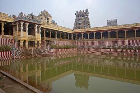 meenakshi 印度教寺庙在马杜赖