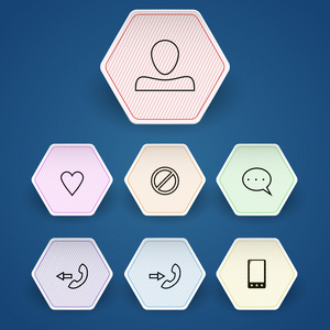  Communication vector Icons