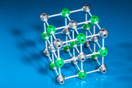 氯化钠分子的结构模型
