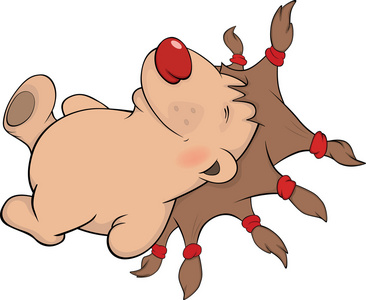 睡觉的刺猬睡觉的刺猬卡通照片