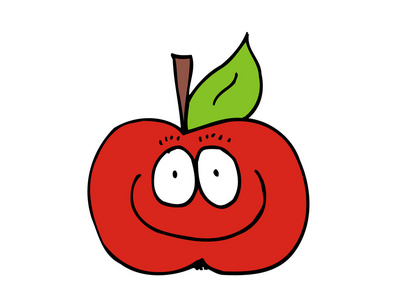 卡通矢量番茄
