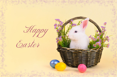快乐复活节兔子