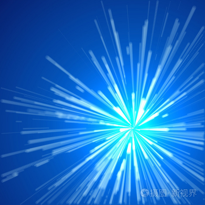 蓝色光背景