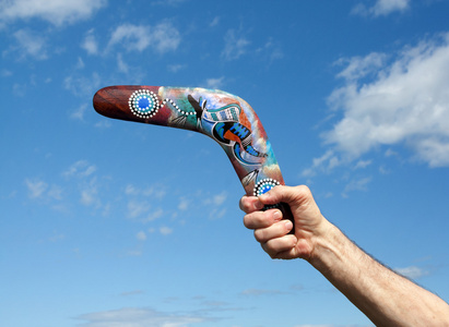 回旋镖视线图片