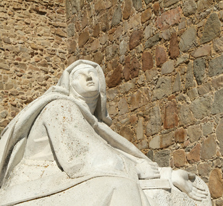 特蕾莎修女的阿维拉，也被称为圣特雷莎的耶稣，作为受洗