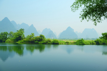 风景在阳朔桂林，中国