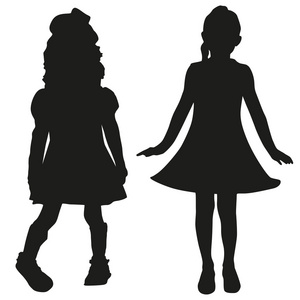 silhouettes 的孩子们