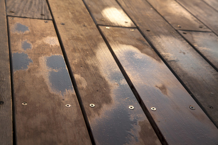 湿木甲板