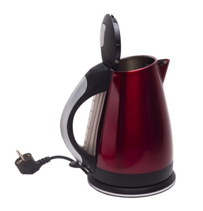 红茶壶电热水壶孤立的白色背景剪辑 pa
