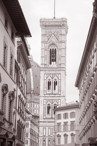 佛罗伦萨大教堂大教堂教堂的钟塔