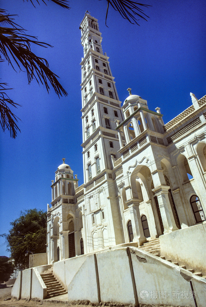 塔里木河省南也门在almuhdar清真寺