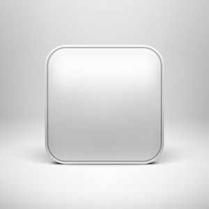 app导航图标技术白色空白 app 图标模板照片