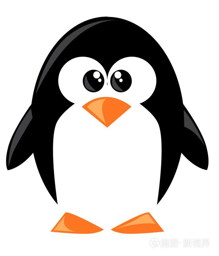 可爱卡通penguine
