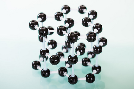 石墨分子的结构模型