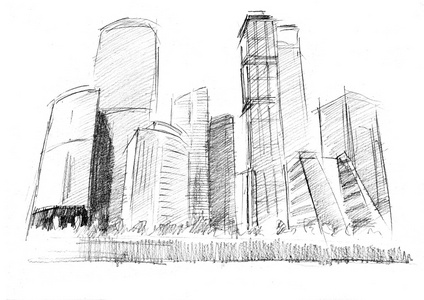 现代化大城市图片-现代化大城市素材-现代化大城市插画-摄图新视界