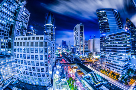 曼谷城市夜景