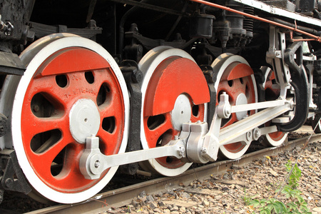 火车车轮图片
