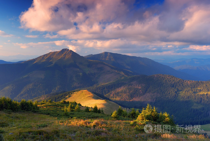 日落山