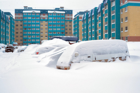 一场暴风雪后