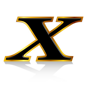 黑金色字母 x黑金色字母 n黑金色字母 o黑金色字母 d金色字体类型字母