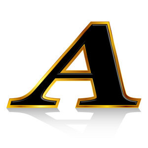 黑金色字母y图片