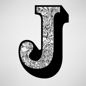 字母 j-观赏初始照片